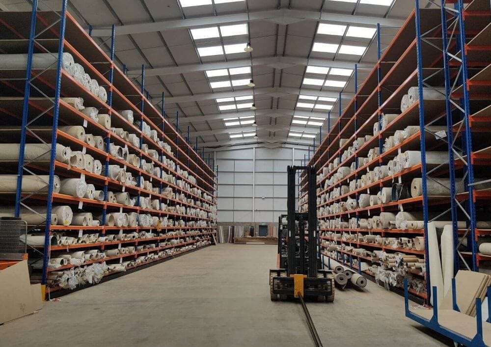 Carpet Storage Racking Solutions in Dubai, UAE Top Shelf