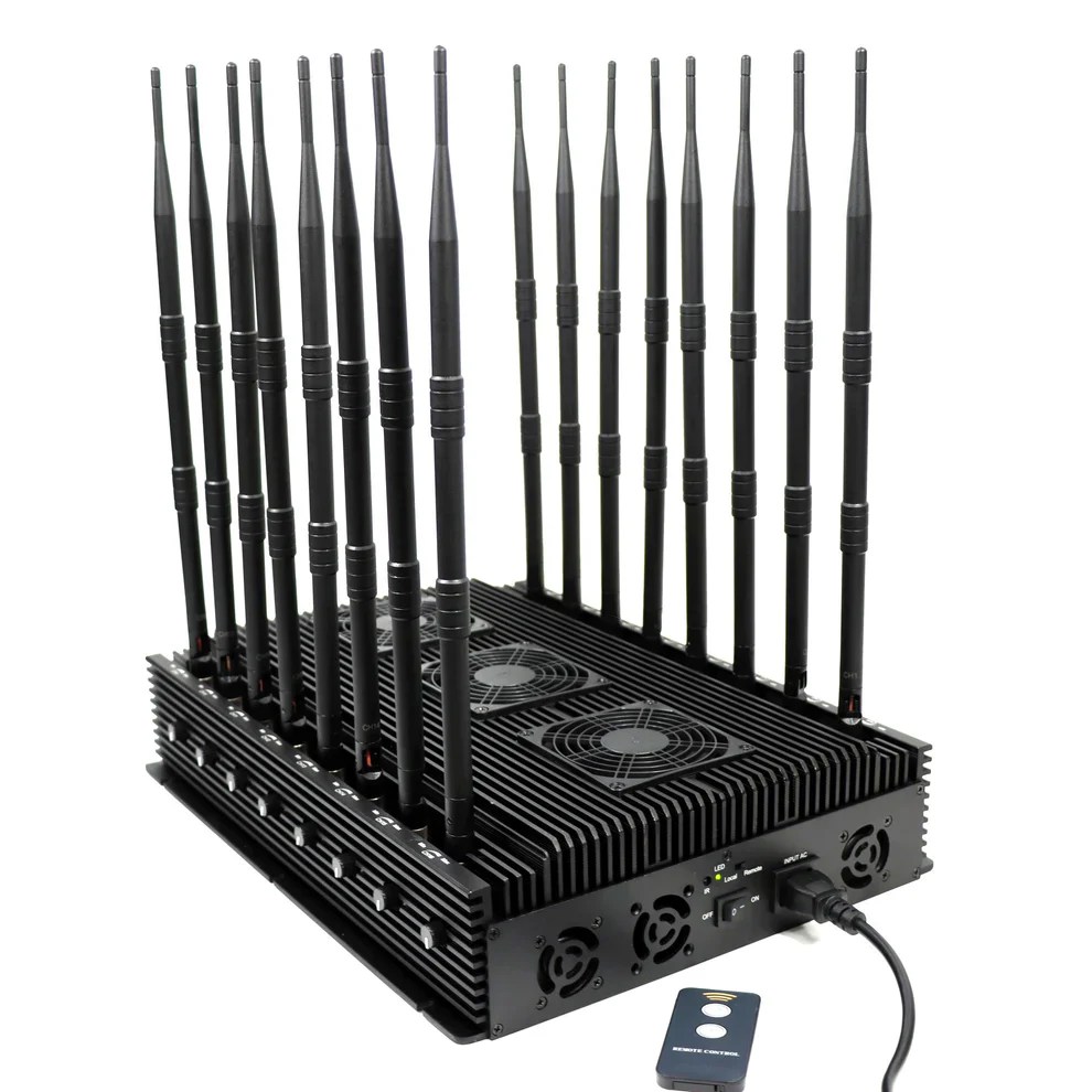 What is the coverage range of the 5G signal jammer? topsignaljammer
