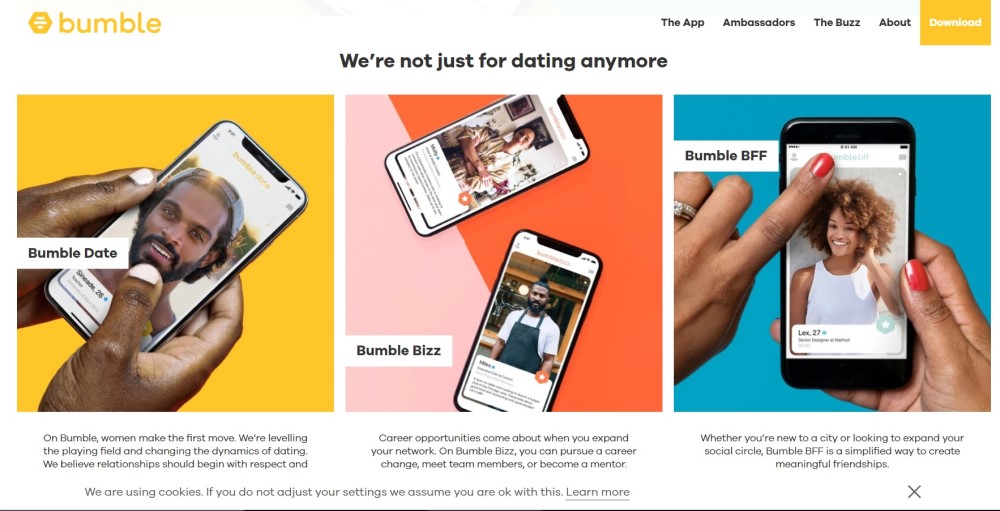Where Women Make the First Move Bumble Dating App Review