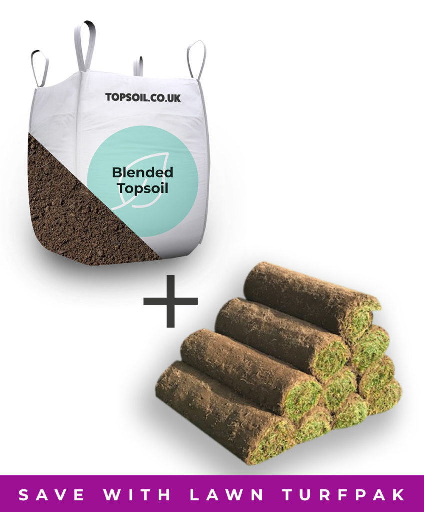 Blended Topsoil / Turf (Lawn TurfPak) 10m² Topsoil