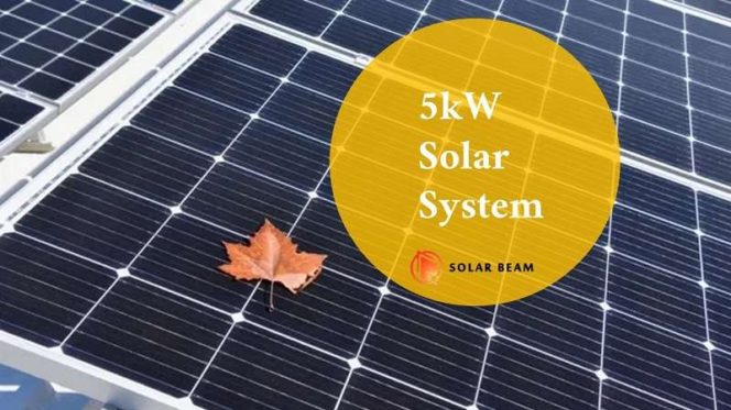 5kW Solar System Specifications Output, Cost, and Savings