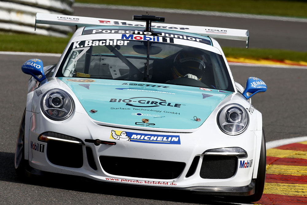 Rang drei für Klaus Bachler in Spa © Porsche AG