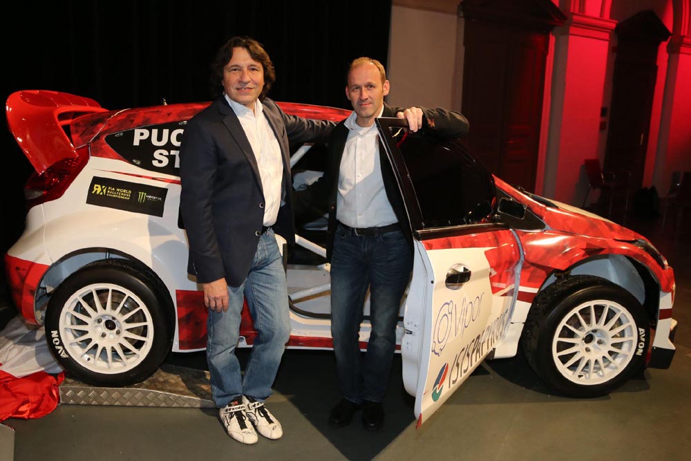 Manfred Stohl und Max J. Pucher - Photo: Kristian Bissuti