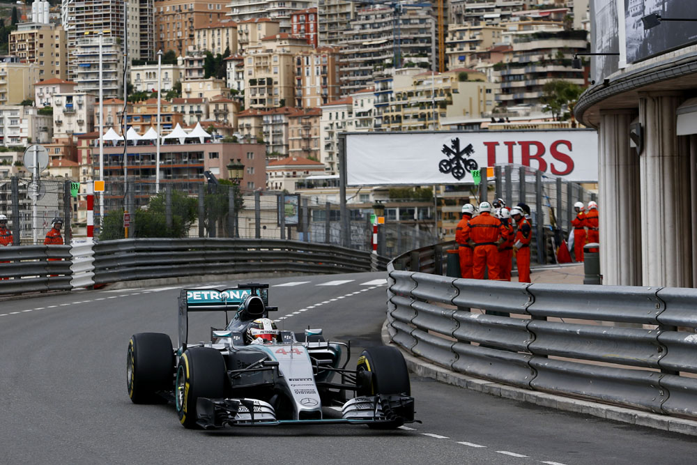 Erste Poleposition für Lewis Hamilton in Monte Carlo © Mercedes AMG Petronas F1 Team