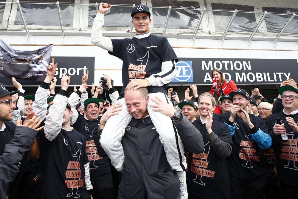 Pascal Wehrlein - DTM-Champion 2015 © DTM