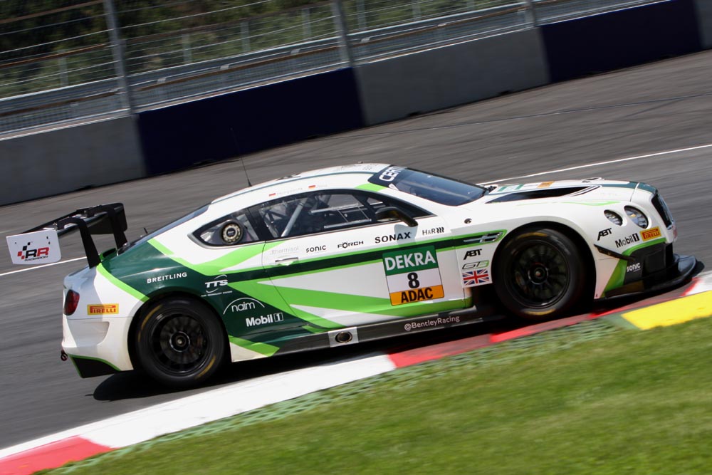 Marco Holzer im Bentley Continental © Rudolf Beranek