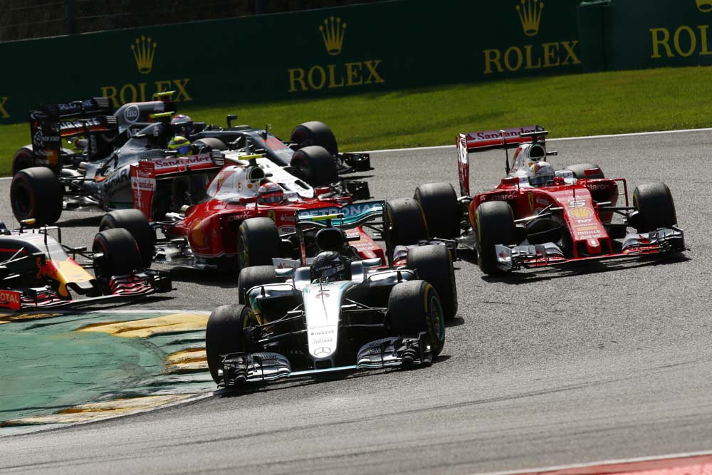 Sieg für Nico Rosberg in Spa-Francorchamps © Daimler AG
