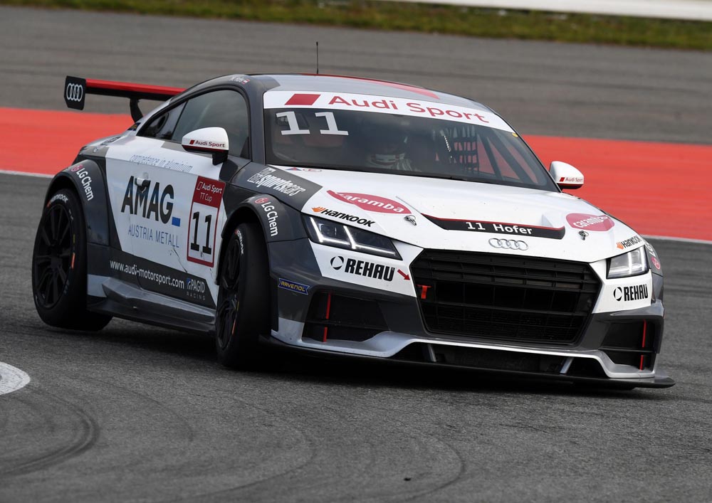 Max Hofer beim Finale in Hockenheim © Audi Motorsport