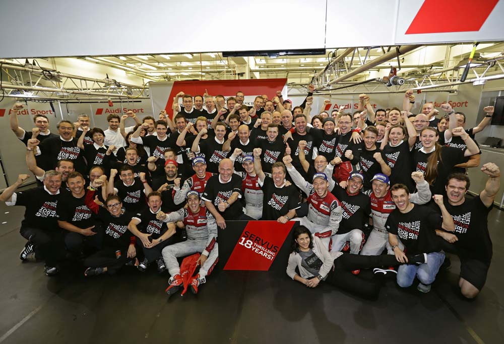 Audi verabschiedet sich aus der FIA-WEC © Audi Sport