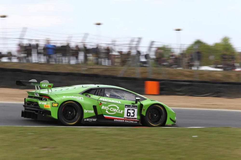 Mirko Bortolotti/Christian Engelhart - Lamborghini Huracan GT3 © Blancpain GT Series
