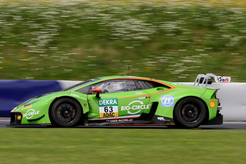 Heimspiel für die GRT Grasser Racing Mannschaft und den Lamborghini Huracán GT3 © Rudolf Beranek