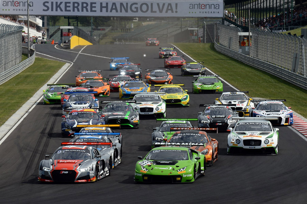 Start zu einem erfolgreichen Wochenende für die steirische Lamborghini-Mannschaft © © GRT Grasser Racing Team - Speedy