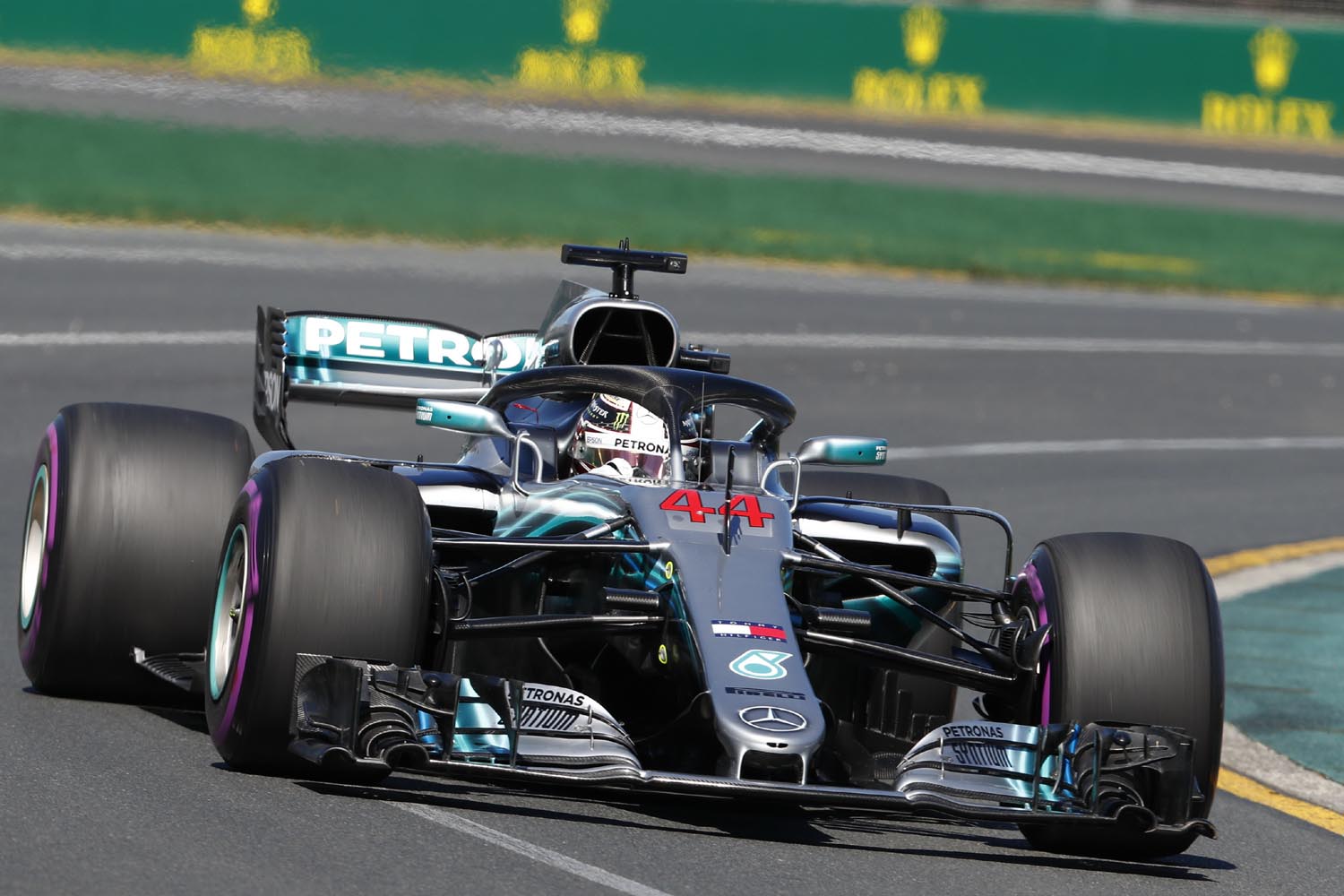 Lewis Hamilton dominierte wieder © Daimler AG