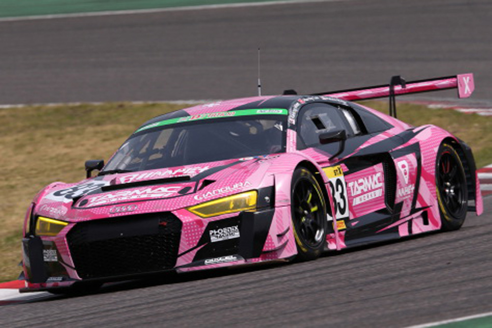 Max Hofer im Audi R8 LMS GT3 © Sportpressedienst