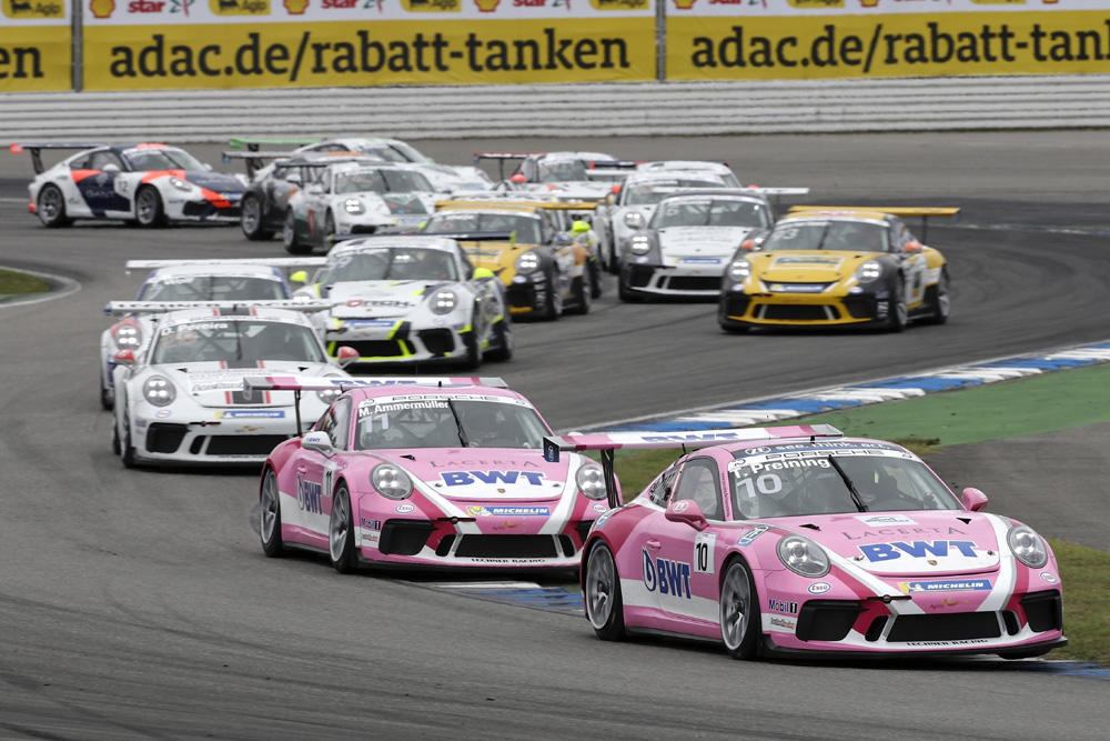 Thomas Preining am Weg zum Titel © Porsche AG