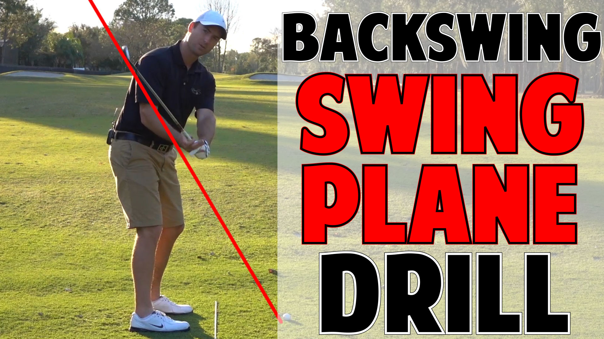 Perfect Backswing Plane Drill • Top Speed Golf