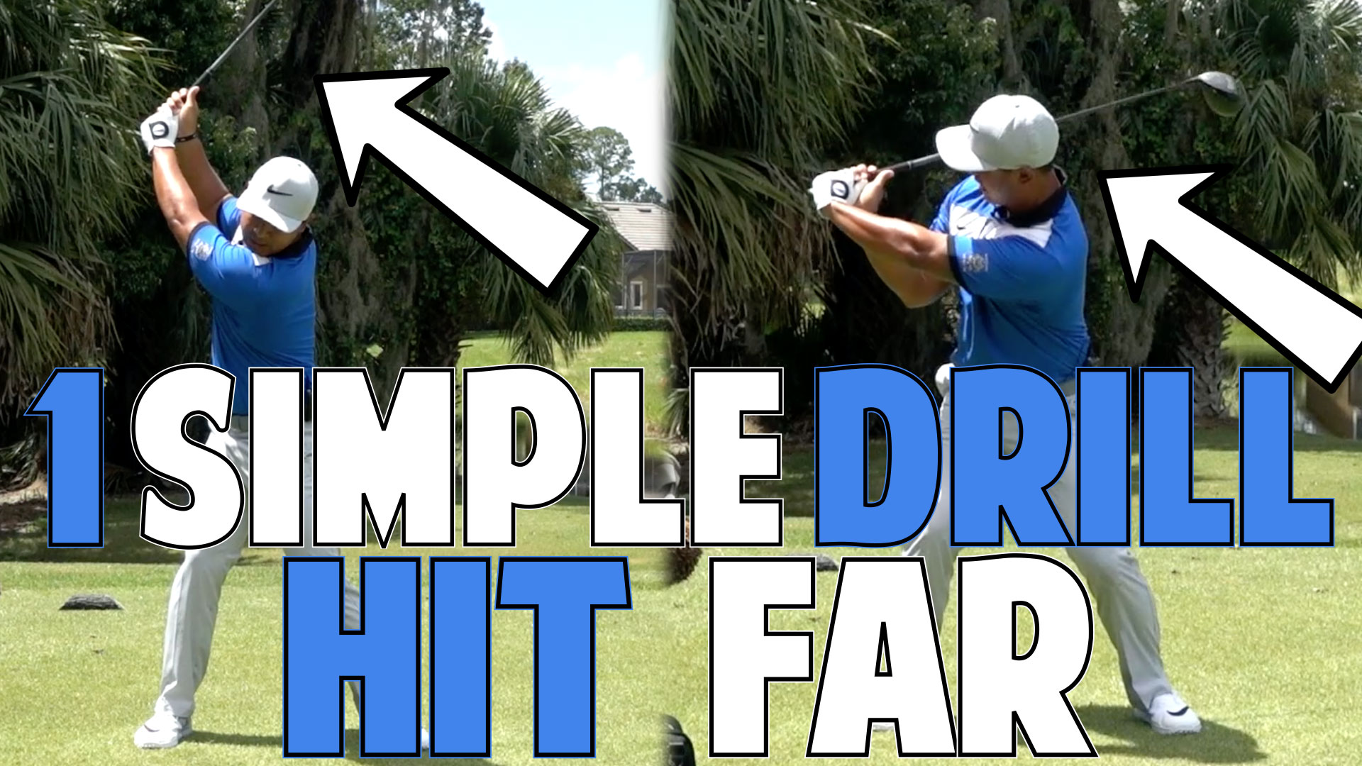 Simple Drill to Hit the Golf Ball Far • Top Speed Golf