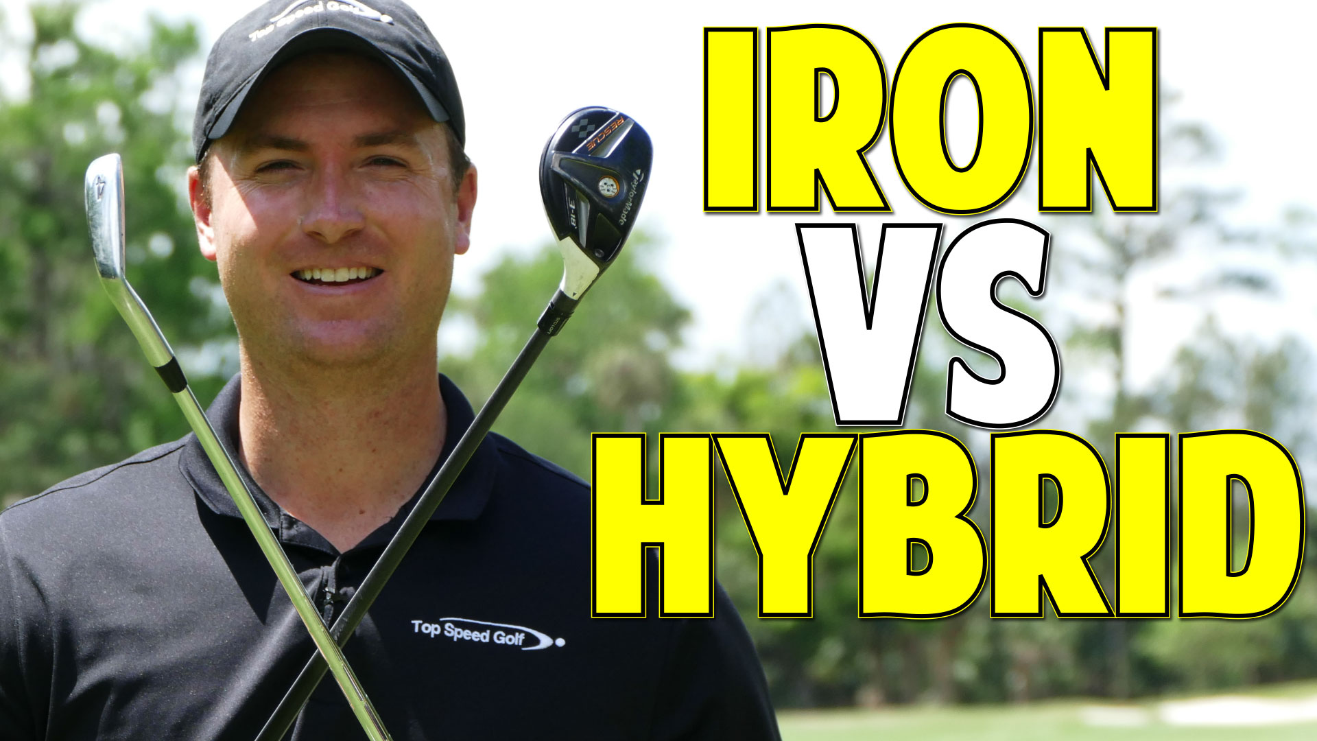 Hybrid Swing vs. Iron Swing in Golf • Top Speed Golf