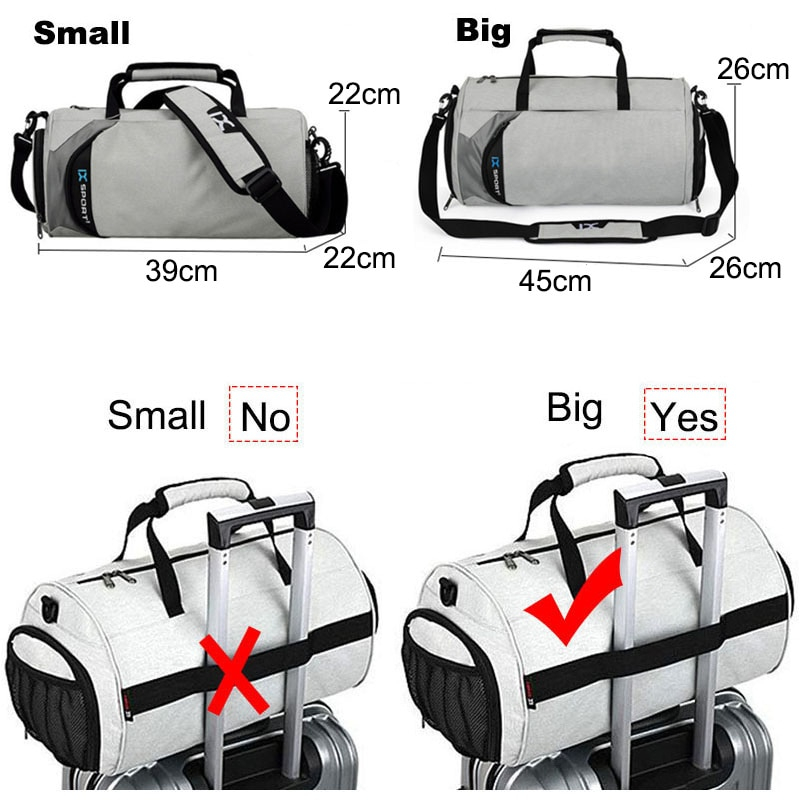 Men Gym Bags For Training Bag 2019 Tas Fitness Travel Sac De Sport Outdoor Sports Shoes Women