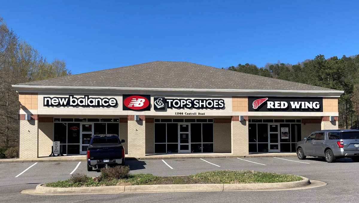 Tops Shoes in Little Rock, Arkansas Tops Shoes New Balance Red Wing