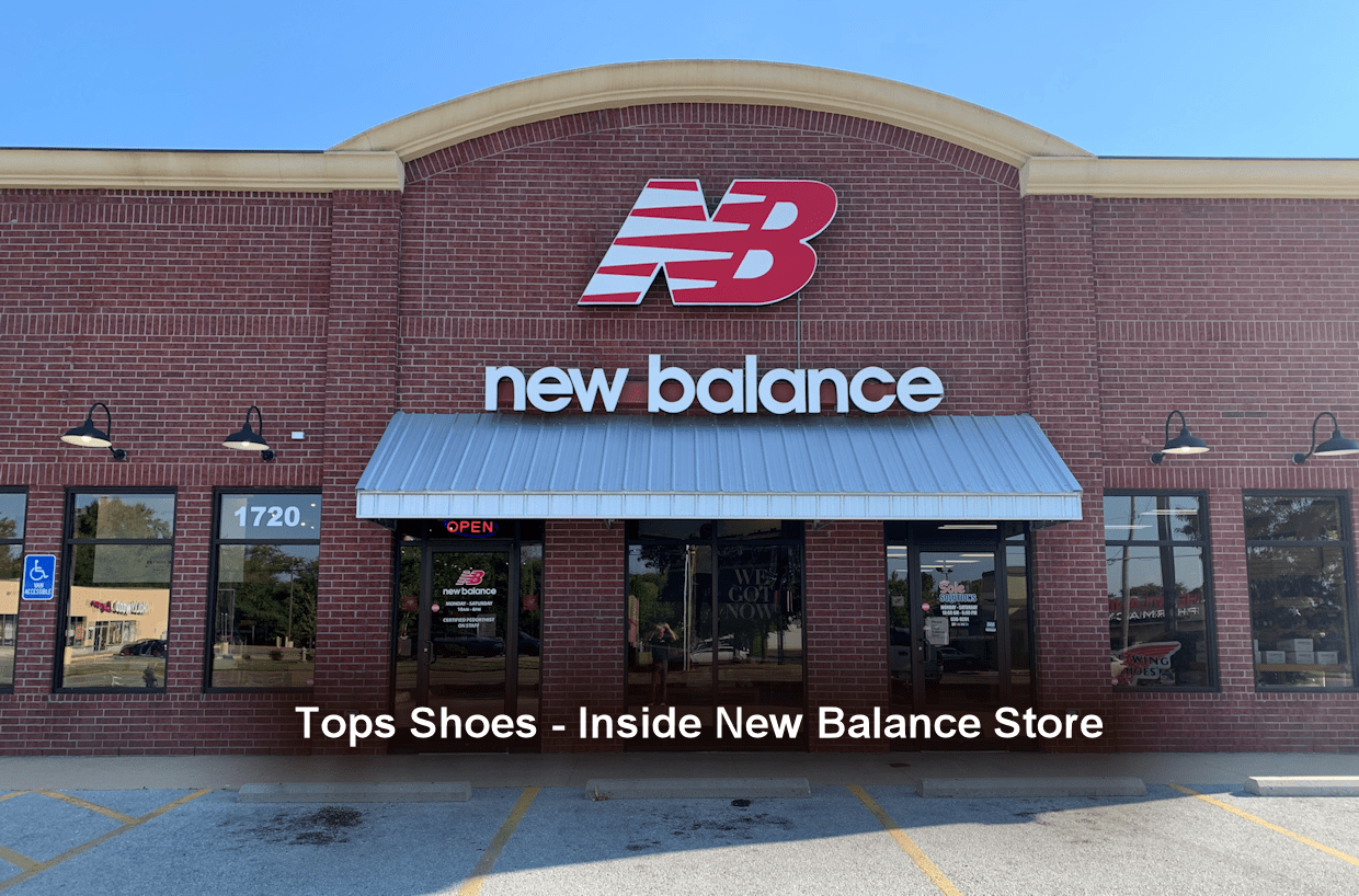 Tops Shoes in Rogers, Arkansas Tops Shoes New Balance Red Wing in Arkansas