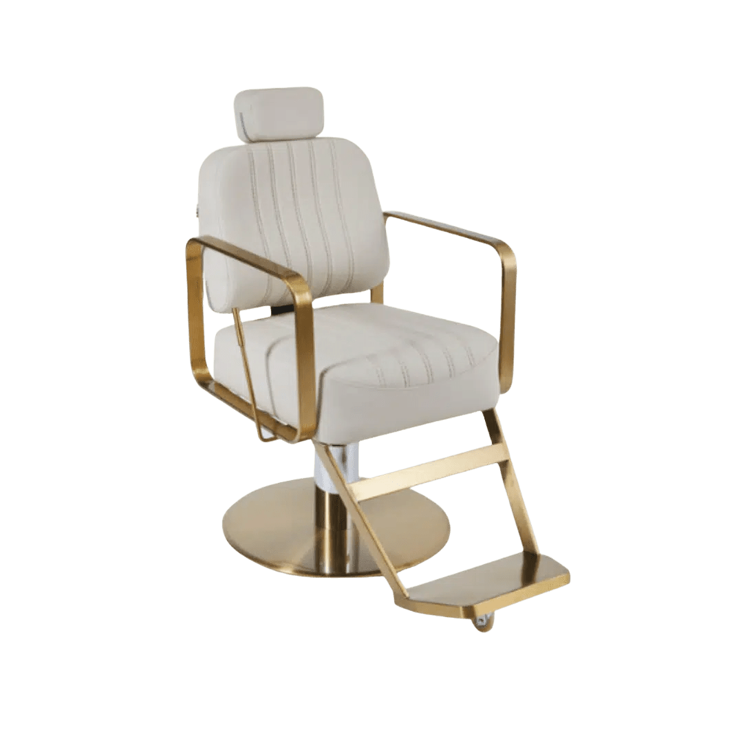 Luxury Gold Salon Chair Top Style
