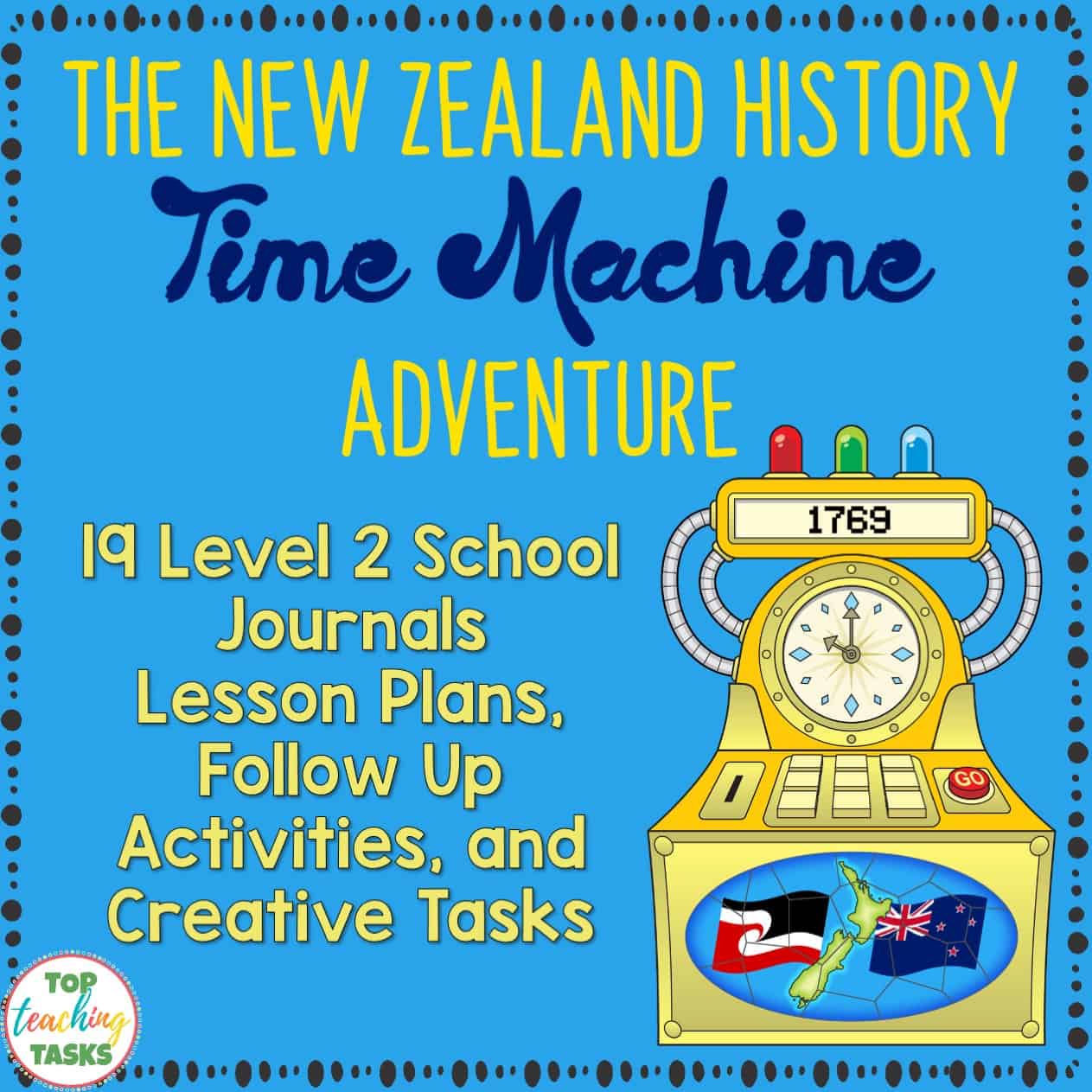 New Zealand History Reading Unit NZ School Journal Time Travel Adventure Level 3 Top