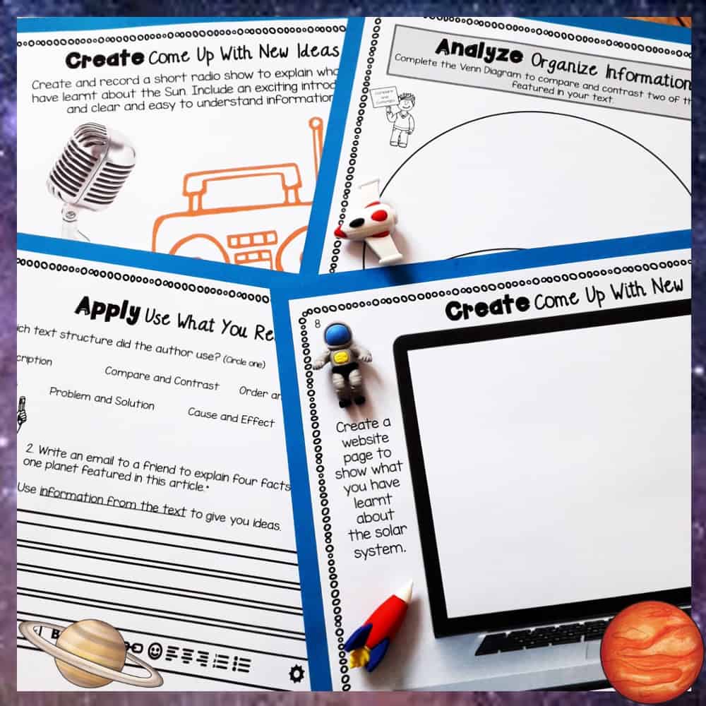 The Solar System Reading Comprehension Passages and