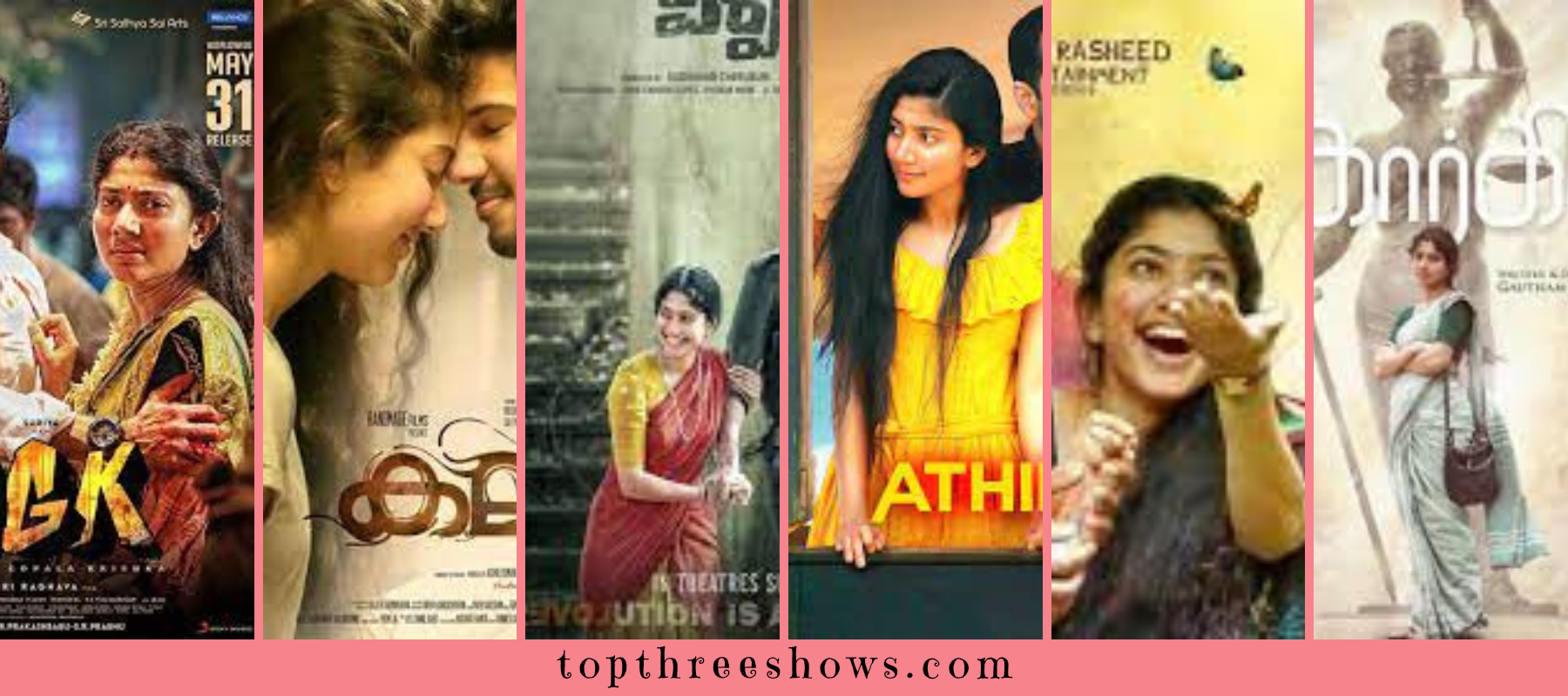 10 Best Movies of Sai Pallavi You Will Fall In Love With Top Three Shows