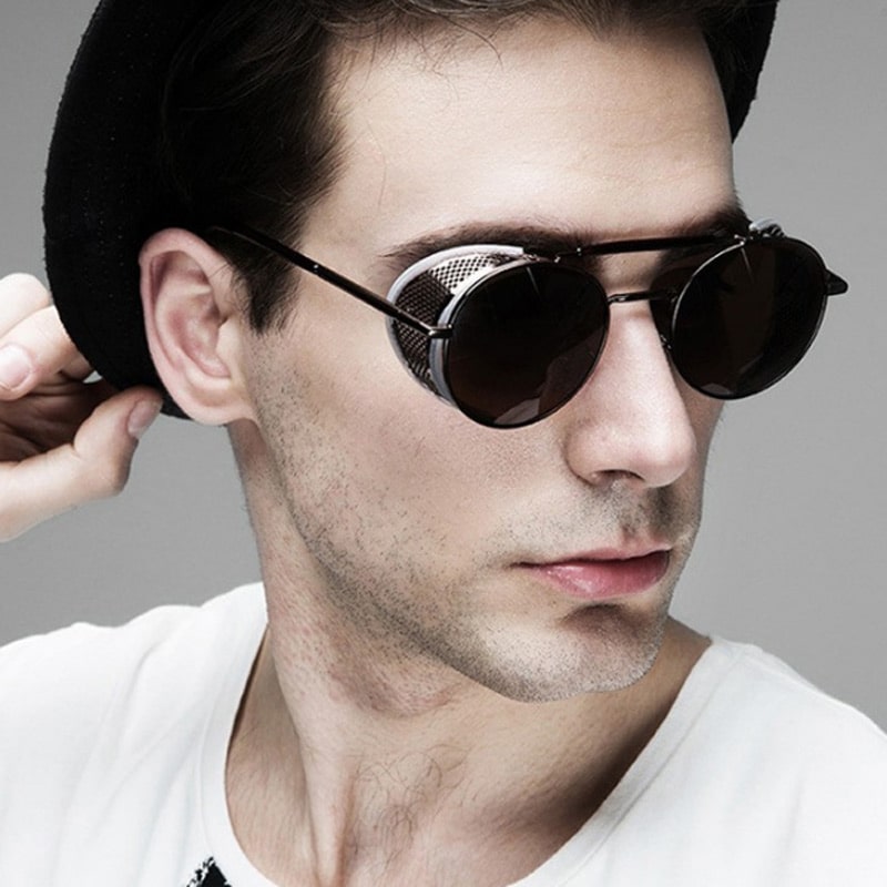 Circular Lens Vintage Retro Sunglasses Top Tier Style