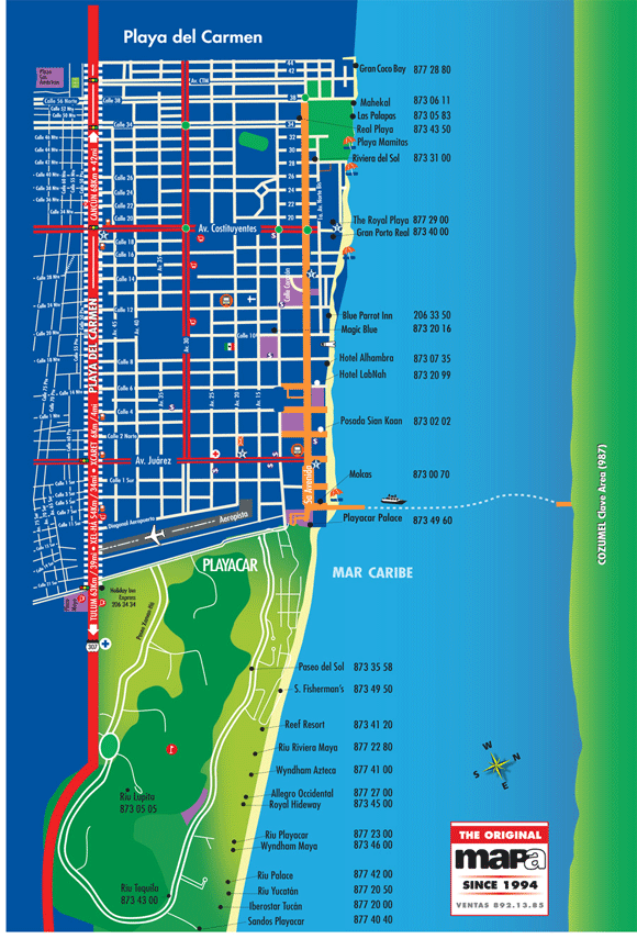 INFORMATIONS Agence d'excursion Francophone à Playa Del Carmen