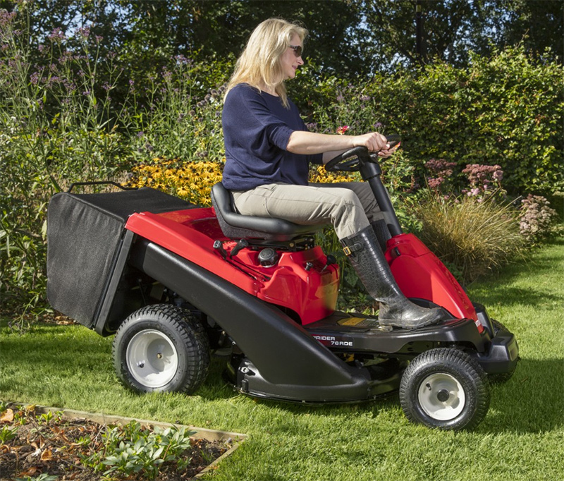 Купить садовый райдер бензиновый MTD MiniRider 76 RDE