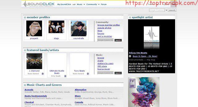 SoundClick Top Trend Pk