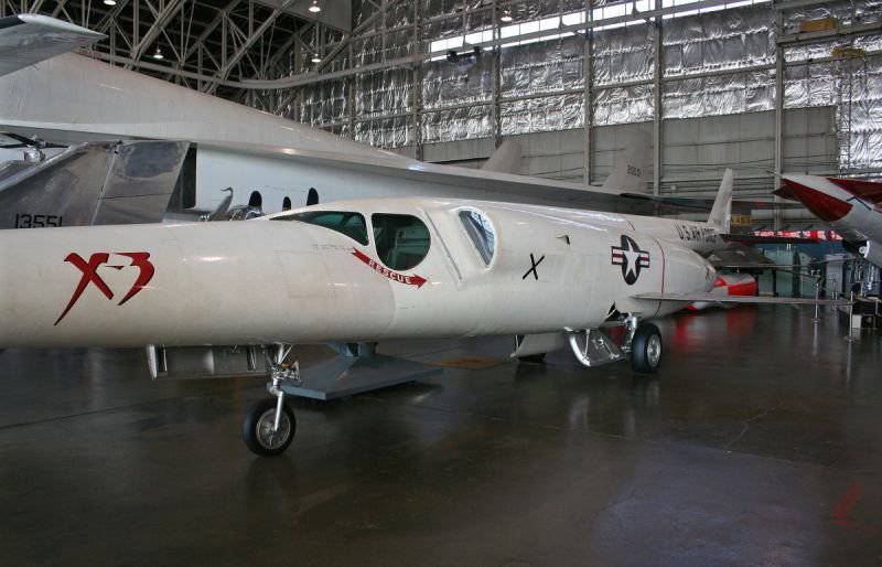 Experimental aircraft "Douglas X3 Stiletto"