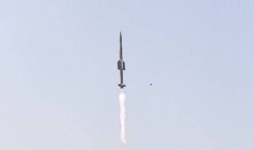 India tested a new shipbased shortrange antiaircraft missile VLSRSAM