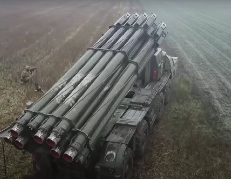 The Russian MLRS "Smerch" will a highprecision system, having