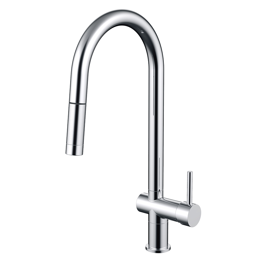 Pull Out Kitchen Mixer in Chrome in Melbourne Topware