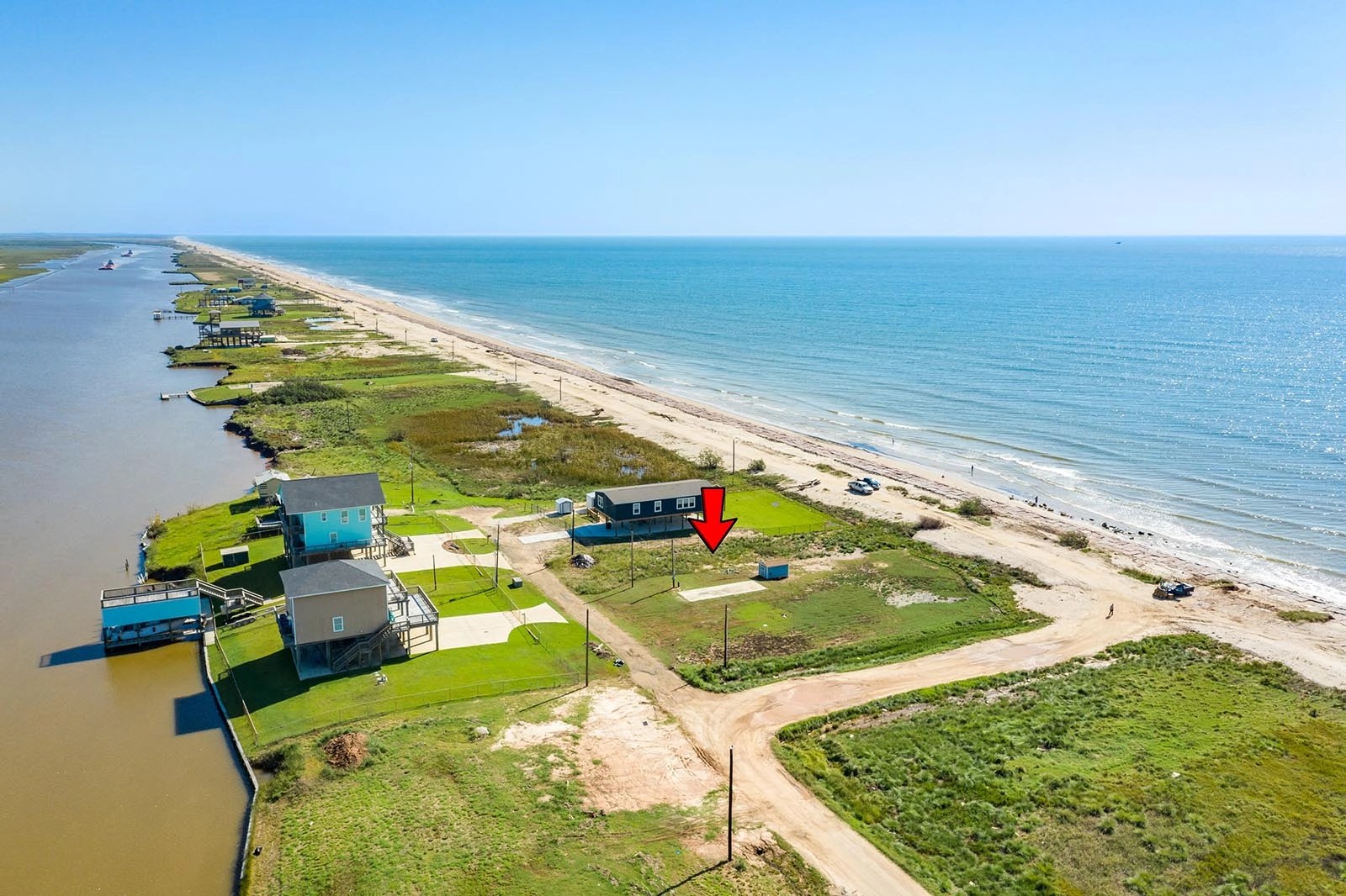 Beachfront RV Spot Sargent Beach, TX Rentals TopWater Real Estate