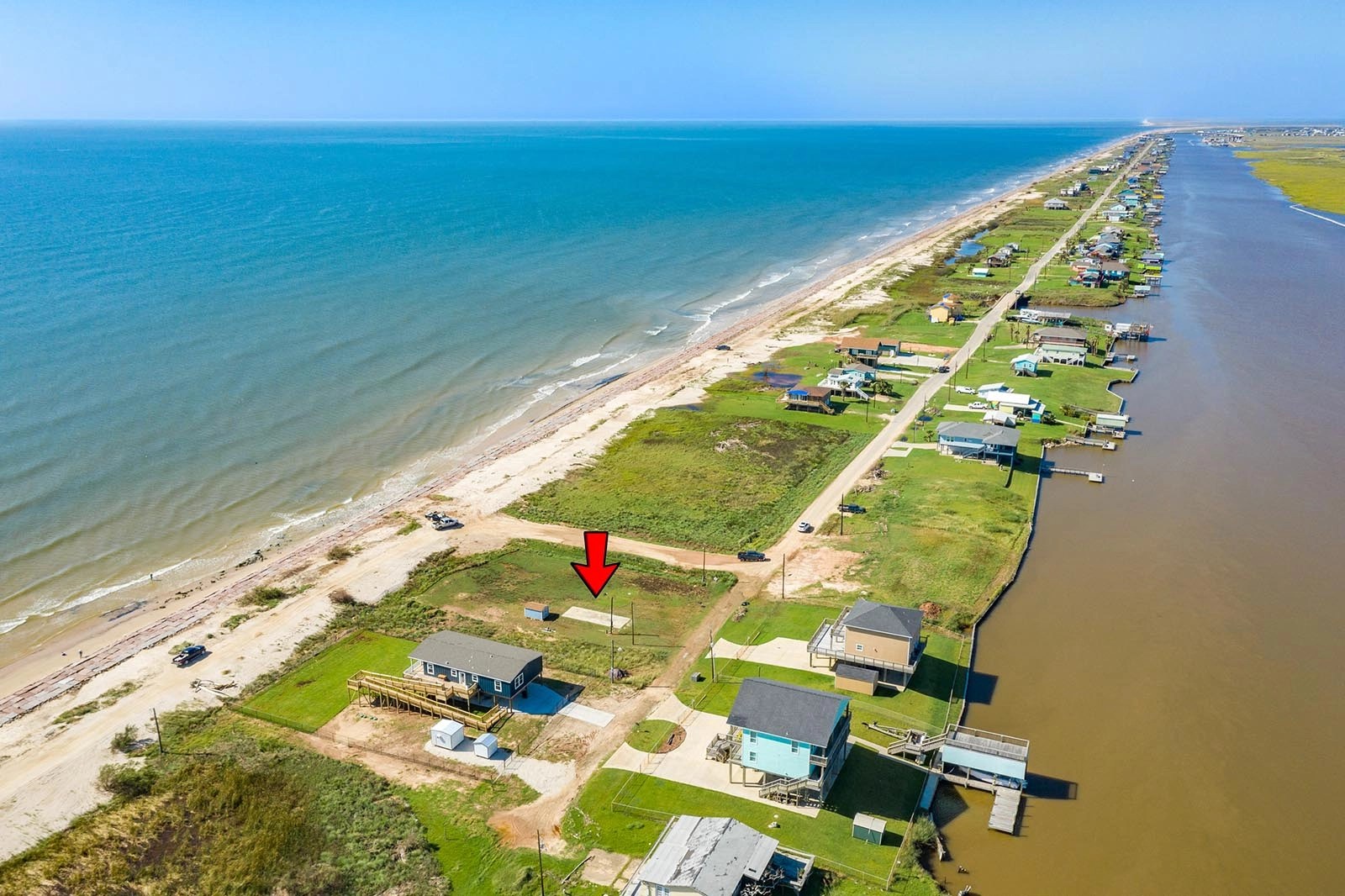 Beachfront RV Spot Sargent Beach, TX Rentals TopWater Real Estate