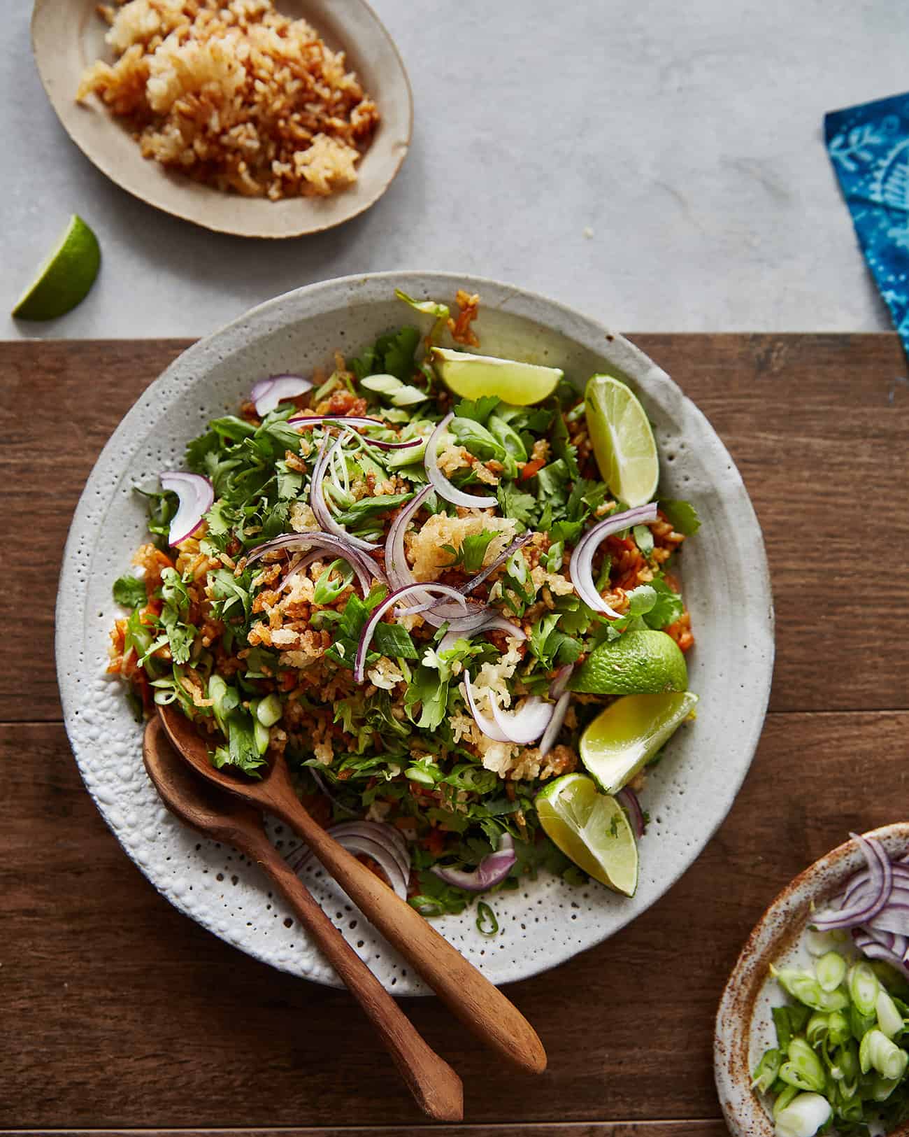 Crispy Rice Salad (Vegan) Izy Hossack Top With Cinnamon