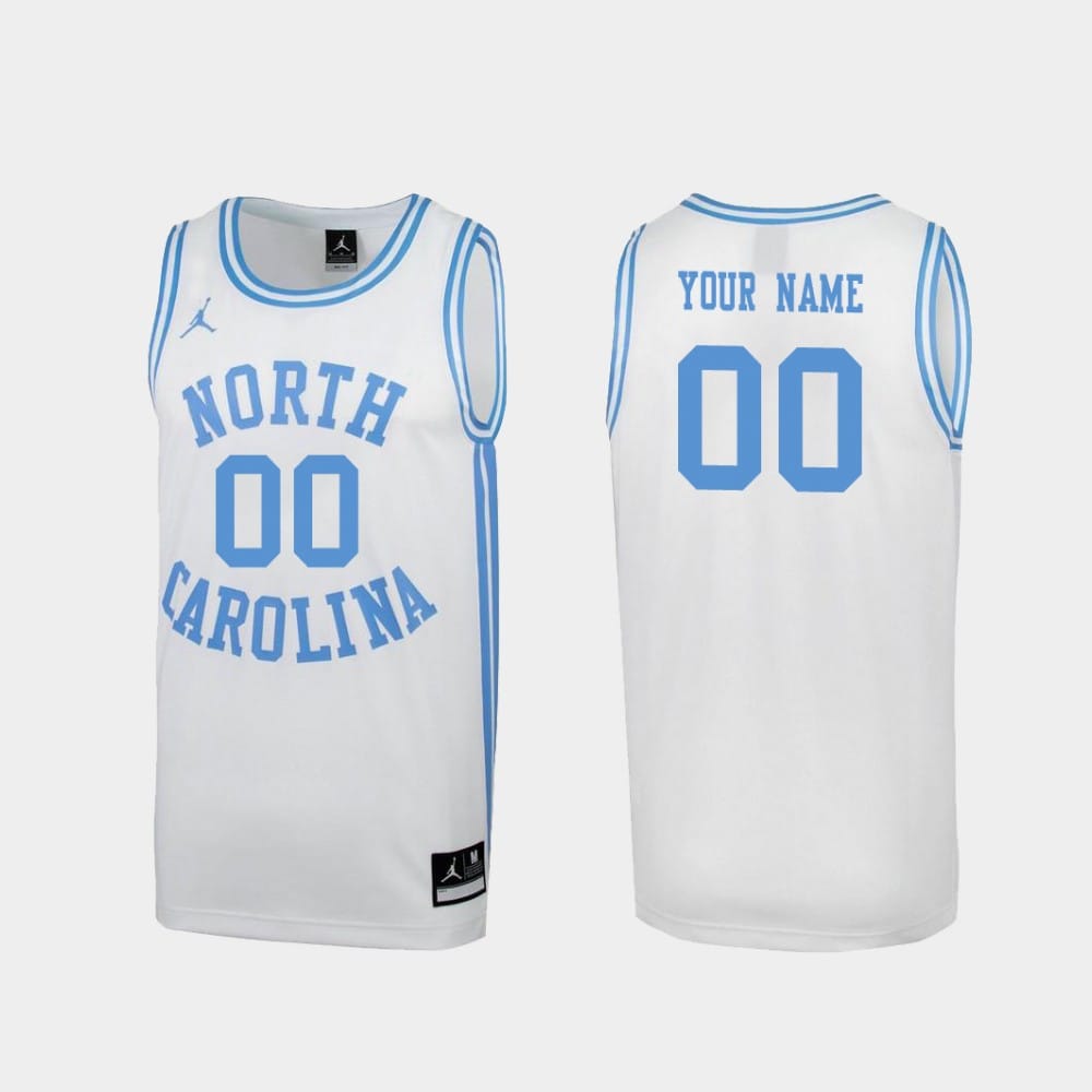[Available] Buy New Custom North Carolina Jersey White