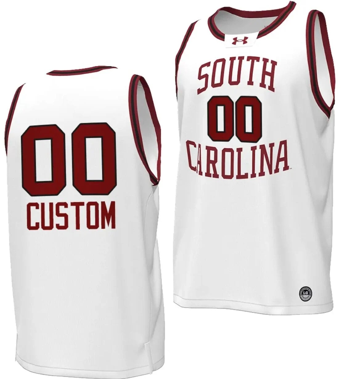 [Hot] Buy New Custom South Carolina Gamecocks Jersey White