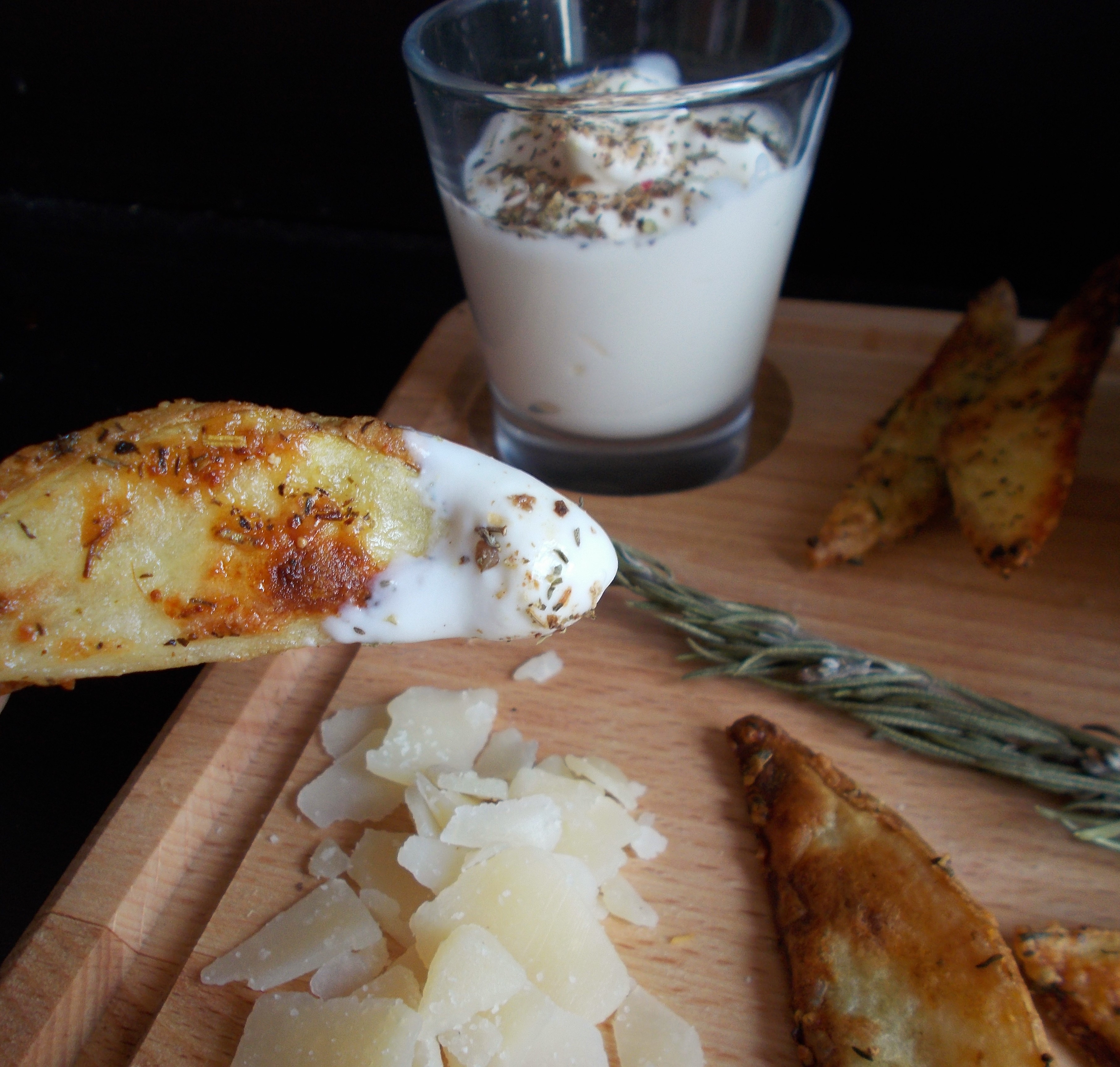 Frite à l'ail et au parmesan [four] Toque de Choc
