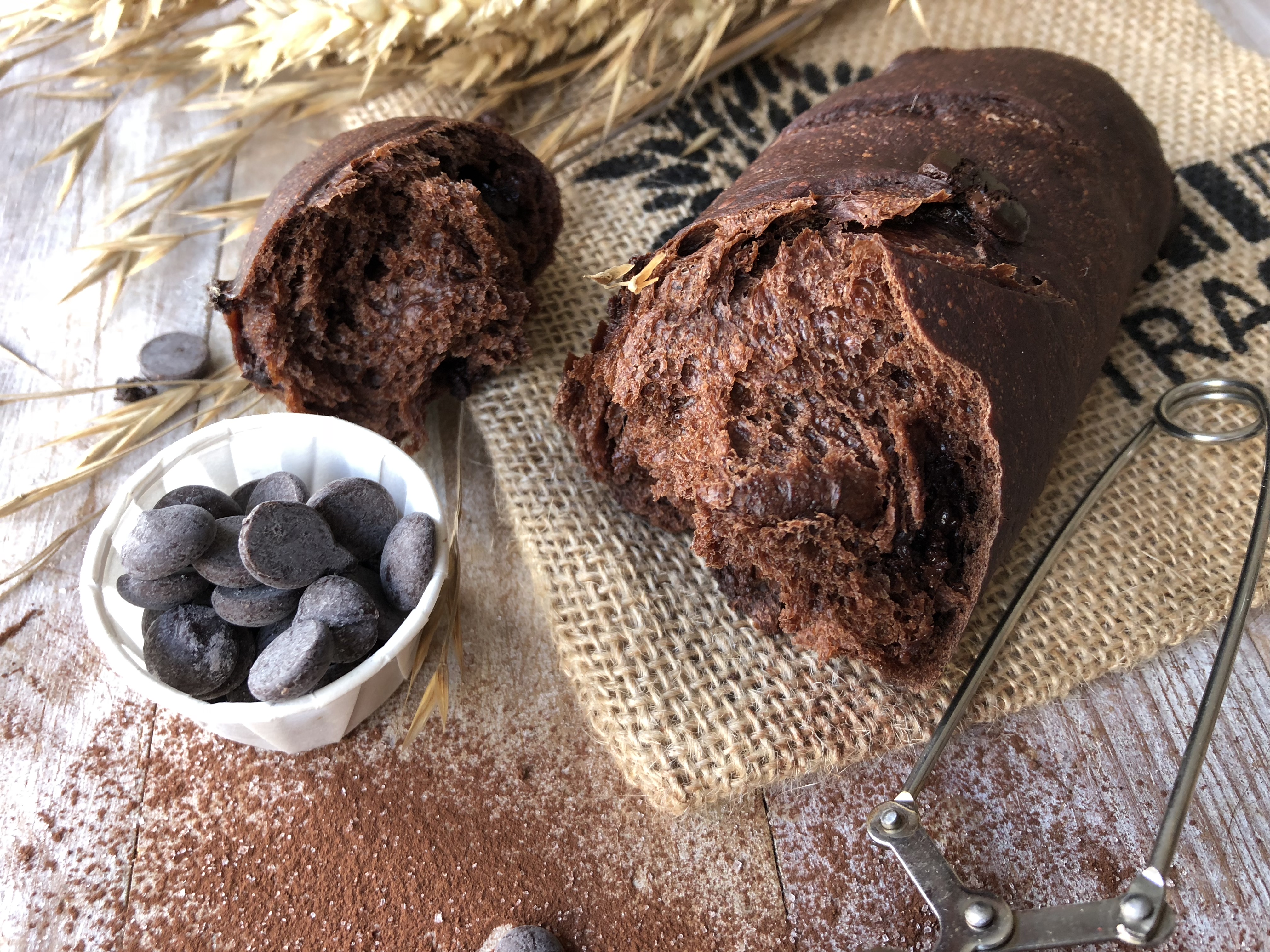 Baguette au chocolat Toque de Choc
