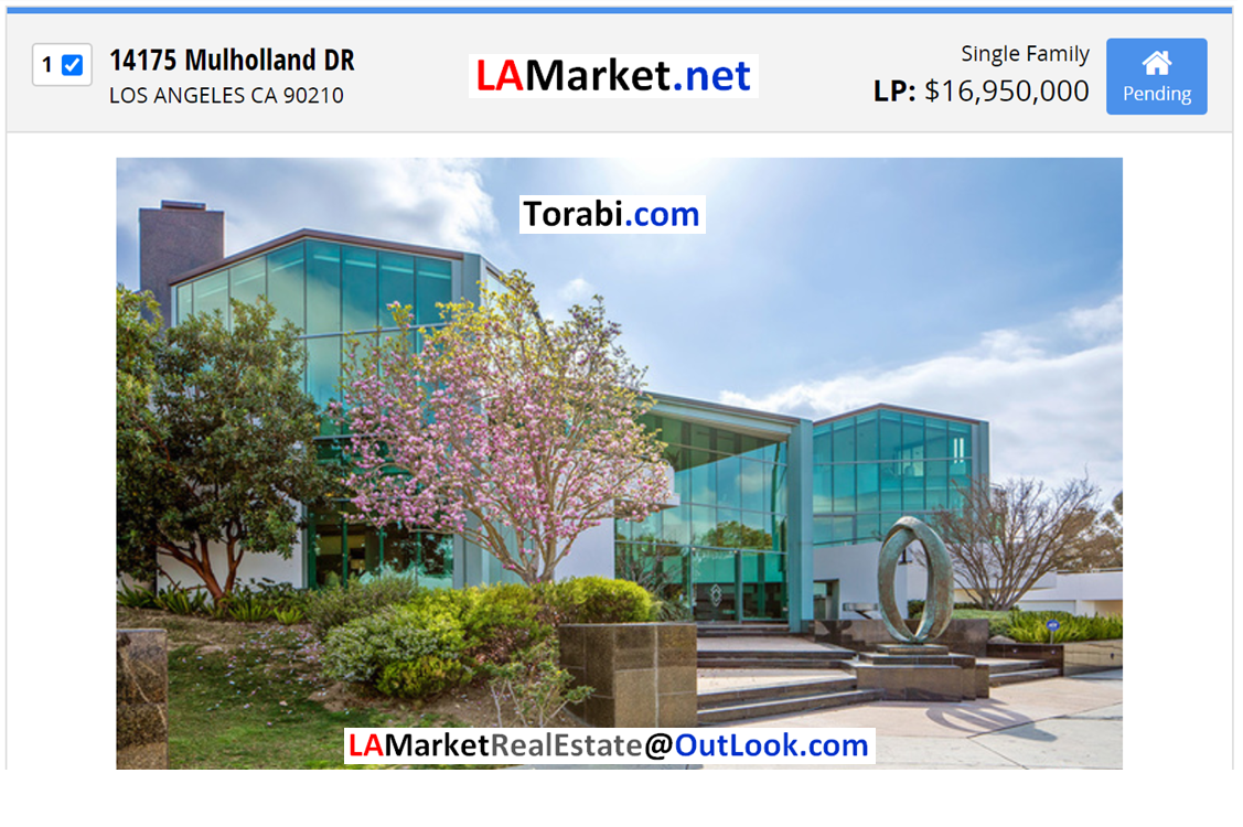 Contact Spectacular Los Angeles Homes Selection CA Real Estate Broker