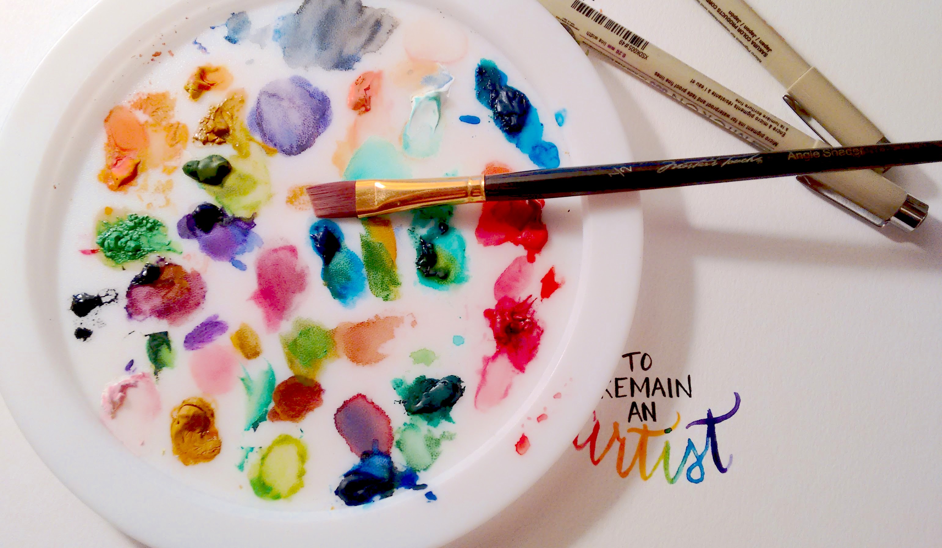 To Remain An Artist "Every child is born an artist. The problem is