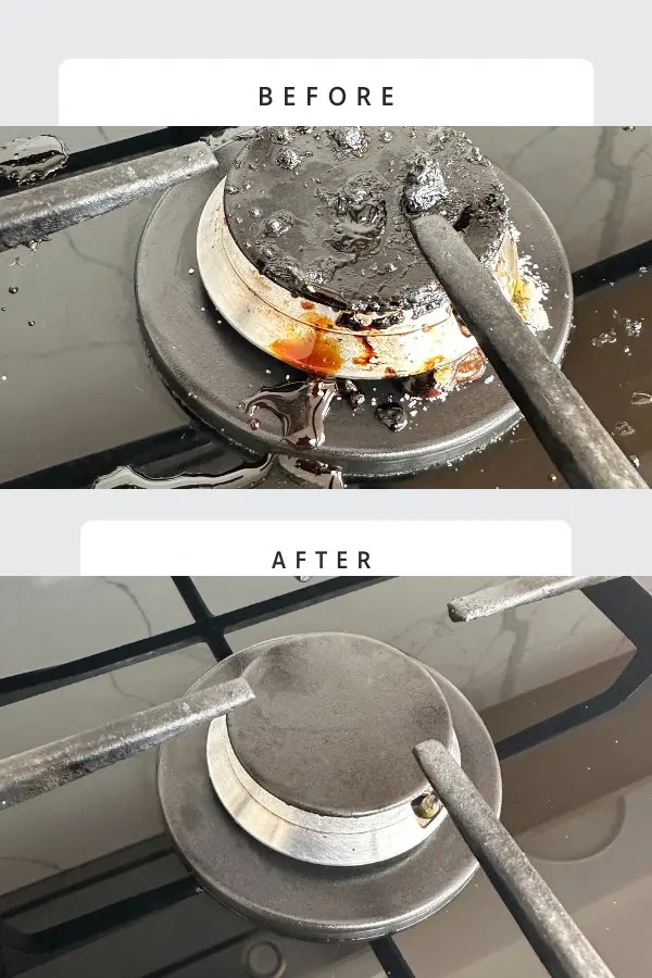 I Tested 5 Ways to Clean Burnt Sugar Off A Stove Top Torera