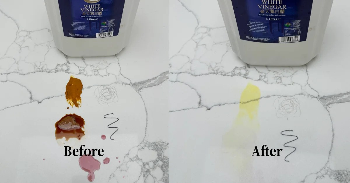 7 Easy Ways to Remove Common Quartz Countertop Stains Torera