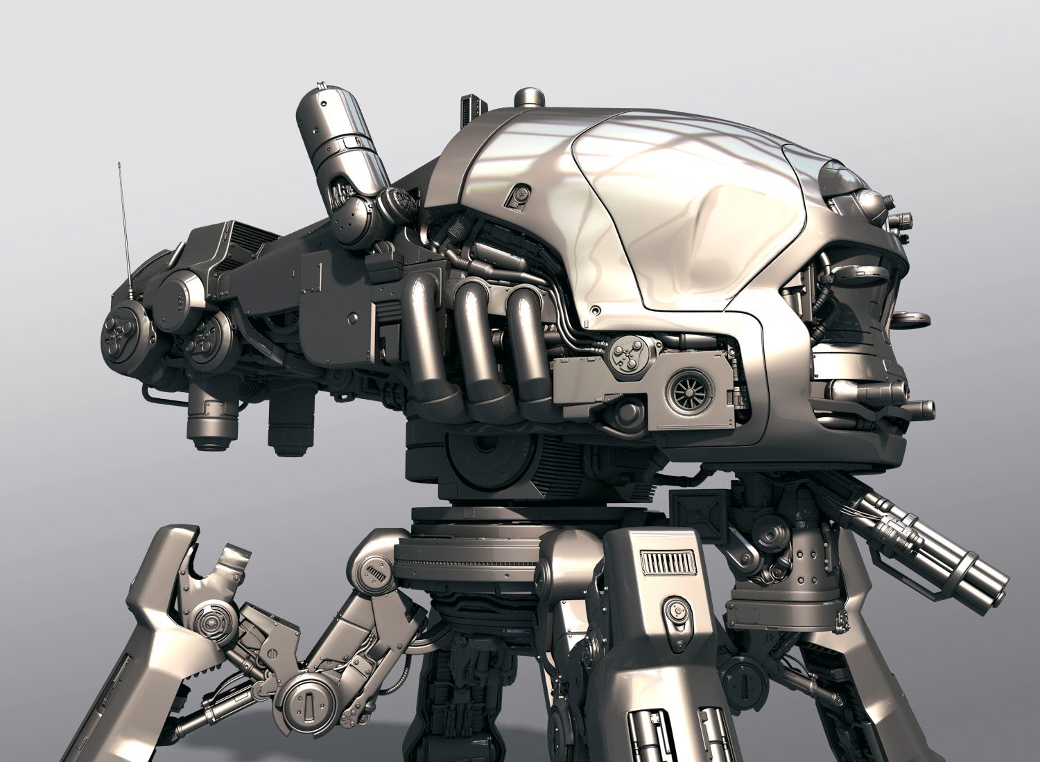 Mech — polycount