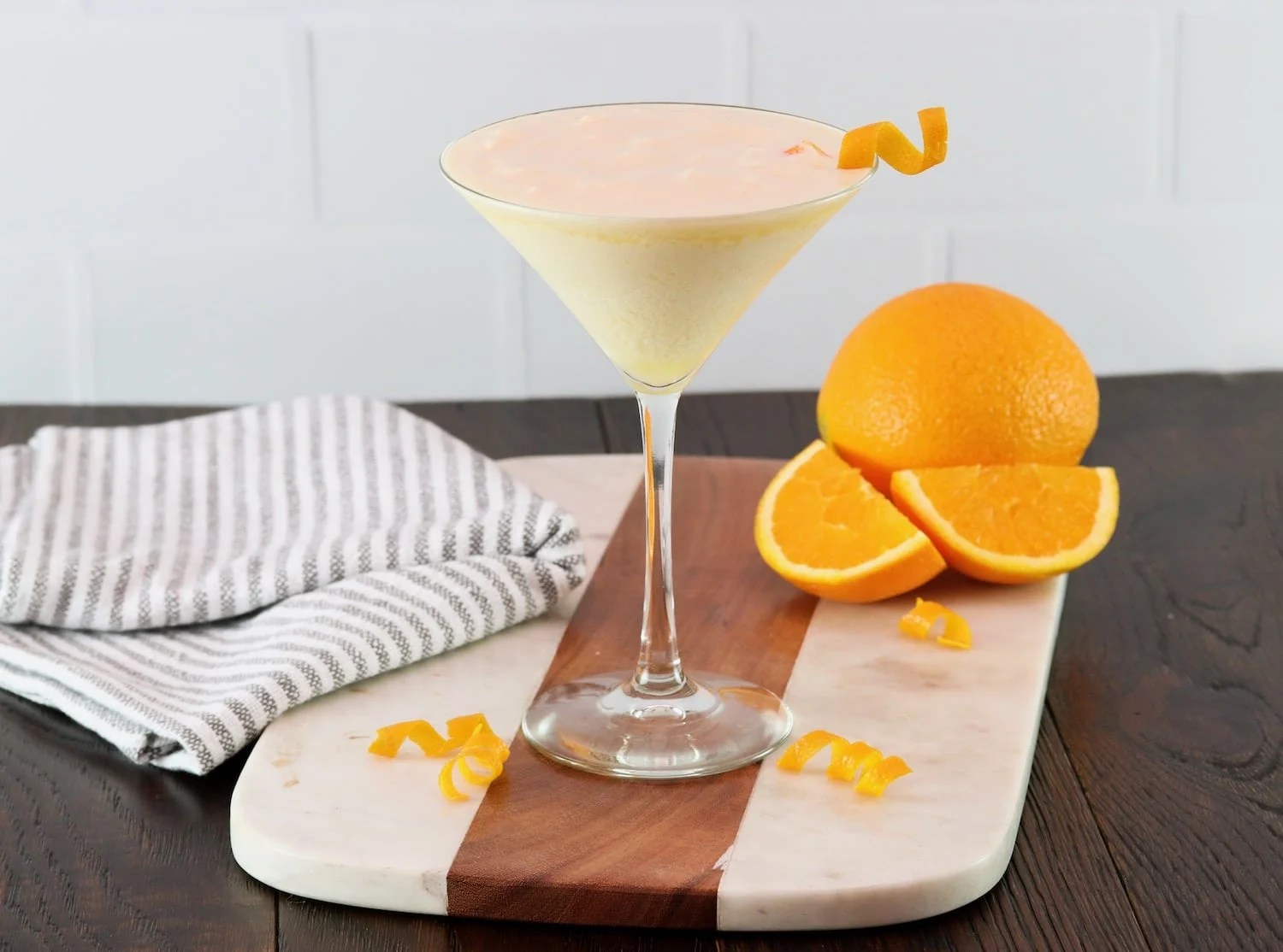Orange Creamsicle Citrus Vanilla Cocktail Recipe